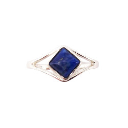Bague Lapis-Lazuli "Elisabeth" en Argent