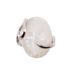 Bague Pierre de Lune "Océane" en Argent